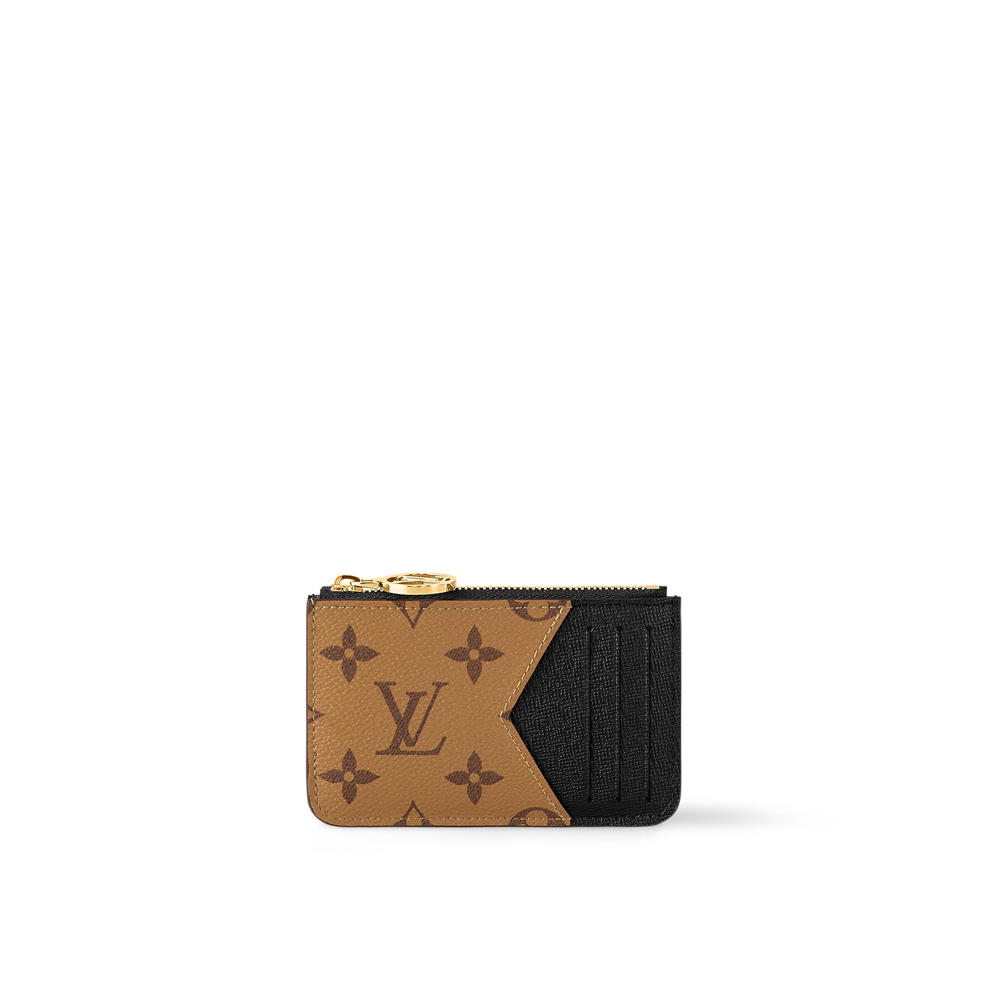 Romy Card Holder Luxury Monogram Canvas Brown LOUIS VUITTON